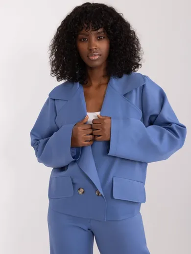 Marynarka damska, niebieska, Lakerta