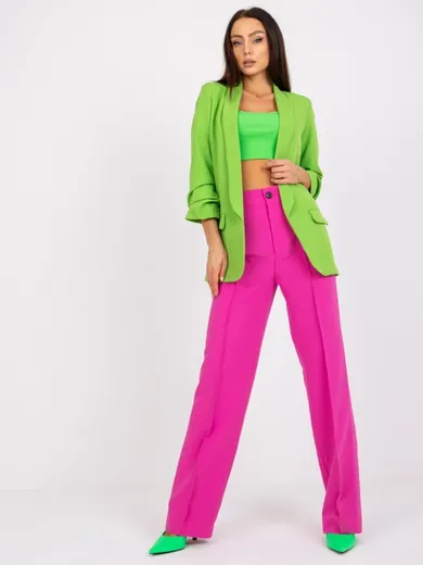 Marynarka damska, zielona, Italy Moda