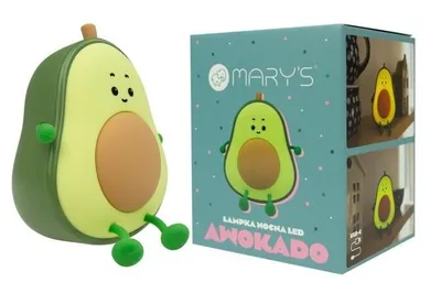 Mary's, Avokado, lampka nocna LED