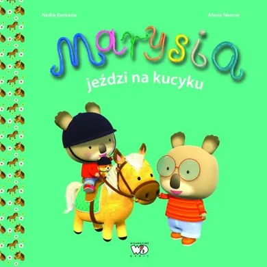 Marysia jeździ na kucyku