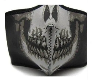 Maska neoprenowa, czaszka