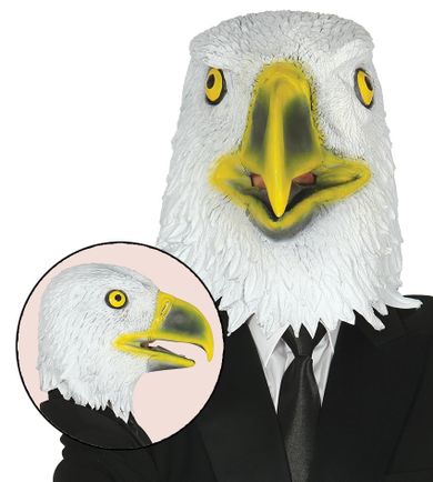 Maska, orzeł, ptak