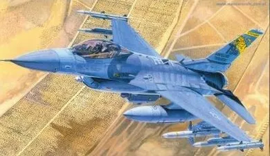 Mastercraft, F-16C Block 50 Jastrząb Hawk, model do sklejania, 1:72