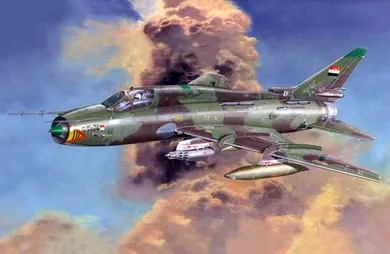 Mastercraft, Su-22M4 Desert Shield, model do sklejania, 1:72