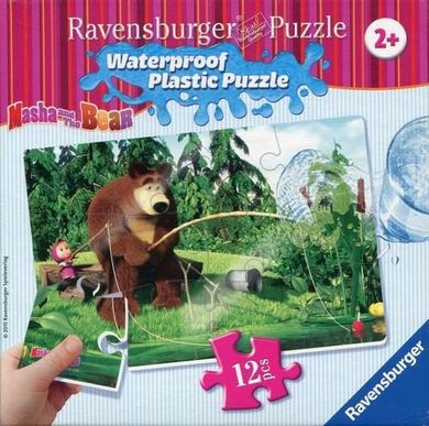 Masza i Niedźwiedź, puzzle, 12 elementów