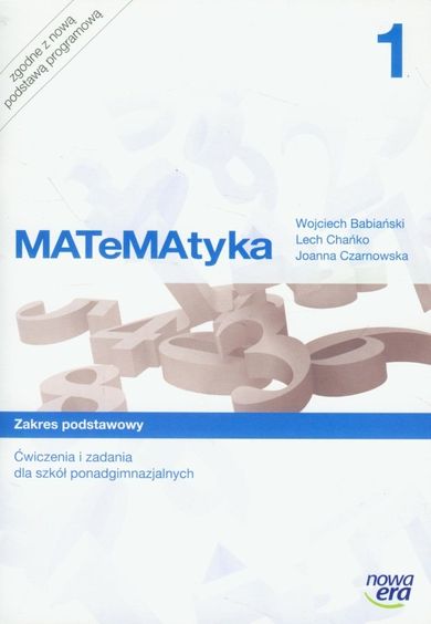 Matematyka. Ćwiczenia. Klasa 1. Zakres podstawowy. Liceum/technikum