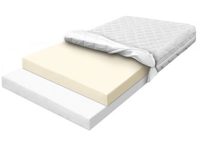 Materace z Gór, Duo Soft Standard, materac przytulny, piankowy, dwustronny, miękki, 90-190-10 cm