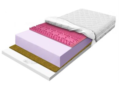 Materace z Gór, Hard Visco Breeze Zone, materac utrzymujący, piankowy, termoelastyczny, 70-160-24 cm