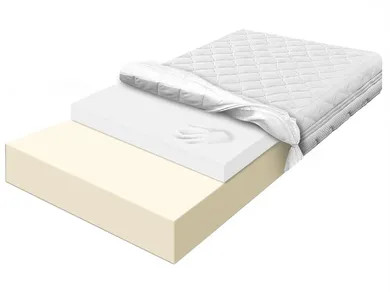 Materace z Gór, Standard Visco II, materac relaksujący, piankowy, termoelastyczny, 110-160-11 cm