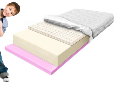 Materace z Gór, Standard Young Lux, materac wygodny młodzieżowy, piankowy, 60-170-17 cm