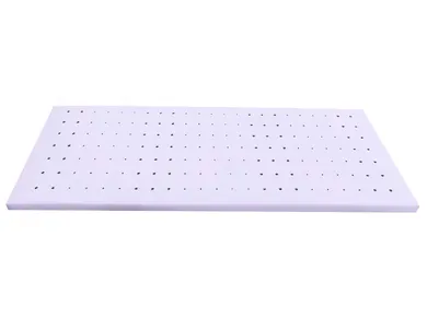 Materace z Gór, Top Air Hard, materac solidny, nawierzchniowy, utwardzany, bez pokrowca, 90-200-2 cm