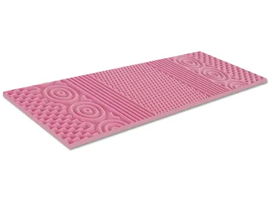 Materace z Gór, Top Hr Zone, materac regenerujący, nawierzchniowy, wysokoelastyczny, 60-130-4 cm