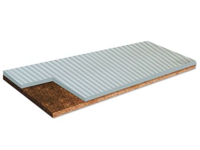 Materace z Gór, Top Kokos Zone Light, materac stabilny, nawierzchniowy, kokosowy, bez pokrowca, 110-170-4 cm