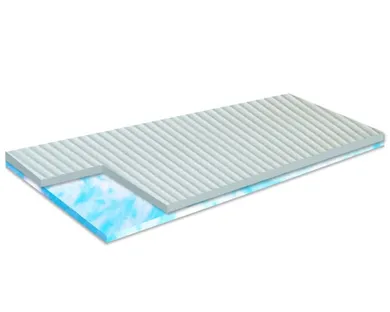 Materace z Gór, Top Marsh Hr Light, materac uniwersalny, nawierzchniowy, wysokoelastyczny, bez pokrowca, 80-160-7 cm
