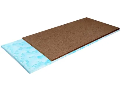 Materace z Gór, Top Marsh Kokos, materac wzmacniający, nawierzchniowy, piankowy, kokosowy, 60-130-4 cm