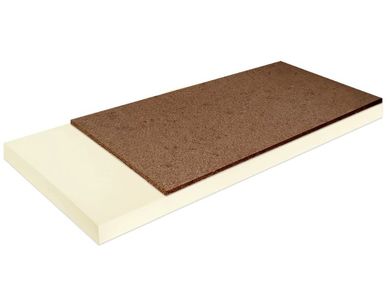 Materace z Gór, Top Standard Kokos, materac wzmacniający, nawierzchniowy, kokosowy, bez pokrowca, 70-200-6 cm