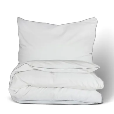 Matex, Gold Line, pościel satynowa, jednobarwna z wypustką, 140-200 cm