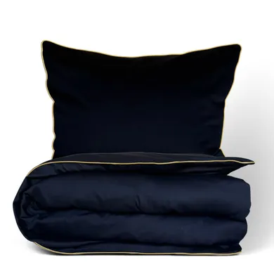 Matex, Gold Line, pościel satynowa, jednobarwna z wypustką, 160-200 cm