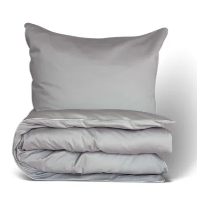 Matex, Gold Line, pościel satynowa, jednobarwna z wypustką, 200-220 cm