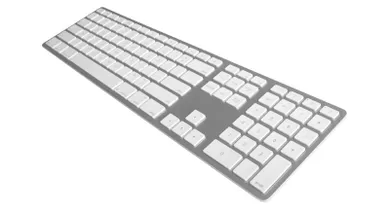 Matias, Mac, klawiatura aluminiowa, bluetooth, FK418BTS-UK, Silver