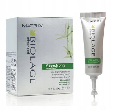 Matrix, Biolage Advanced Fiberstrong Intra-Cylane, kuracja do włosów zniszczonych, 10-10 ml