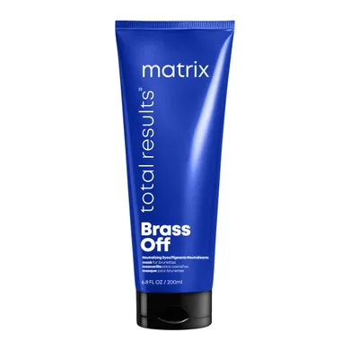 Matrix, Total Results Brass Off, maska neutralizująca do włosów blond, 200 ml