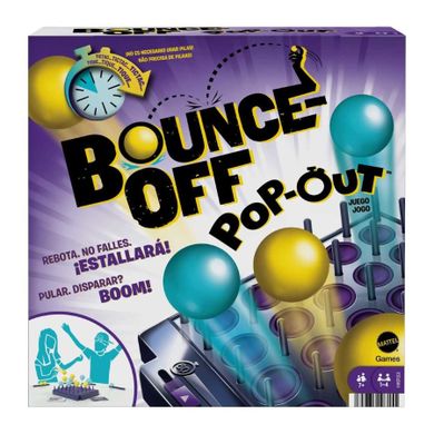 Mattel, Bounce Off: Pop Out - Granie w odbijanie, gra imprezowa