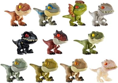 Mattel, Jurassic World, dinozaur Snap Squad, figurka, 1 szt.