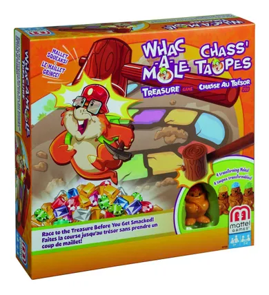 Mattel, O rety! Krety! Poszukiwacze skarbów, gra familijna