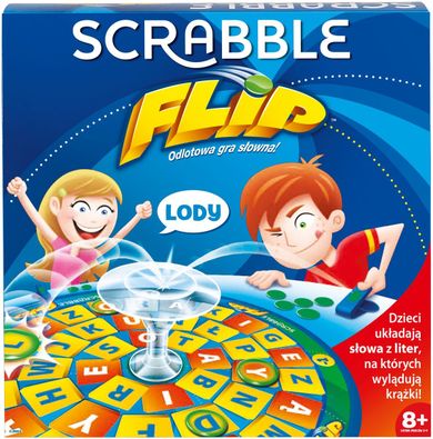 Mattel, Scrabble Flip, gra towarzyska