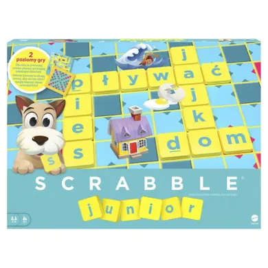 Mattel, Scrabble Junior, gra towarzyska