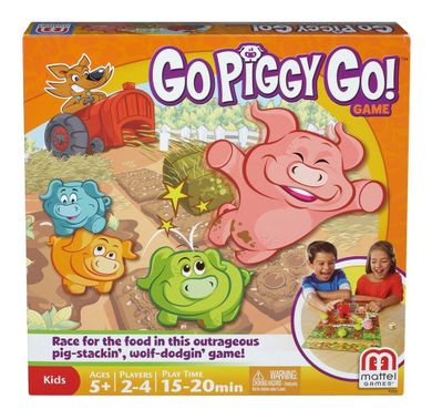 Mattel, Uciekające świnki, gra planszowa