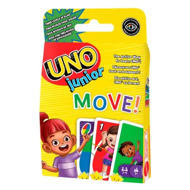 Mattel, UNO Junior Move, gra rodzinna