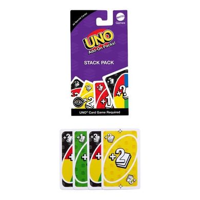 Mattel, UNO, Pakiety uzupełniające - Karty specjalne, Stack Pack, dodatek do gry