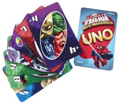 Mattel, Uno Spider-Man, gra karciana