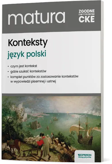 Matura 2025. Język polski. Konteksty