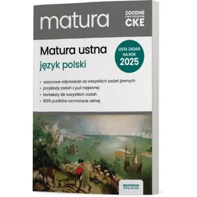 Matura 2025. Język polski. Matura ustna