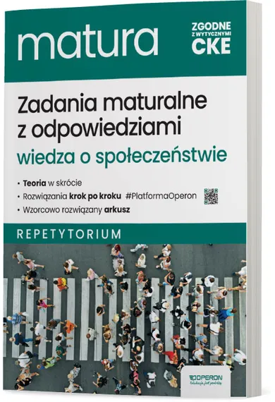 Matura 2025. Wiedza o społeczeństwie Repetytorium. Zakres rozszerzony