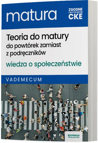 Matura 2025. Wiedza o społeczeństwie Vademecum. Zakres rozszerzony