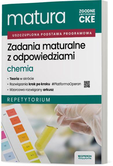 Matura 2026. Chemia. Zadania maturalne z odpowiedziami. Repetytorium