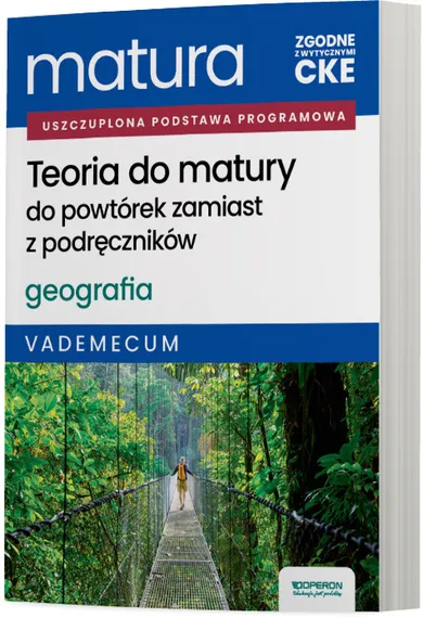 Matura 2026. Geografia. Teoria do matury. Vademecum