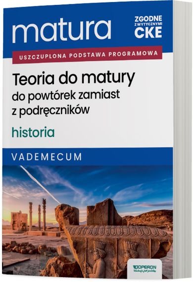 Matura 2026. Historia. Teoria do matury. Vademecum
