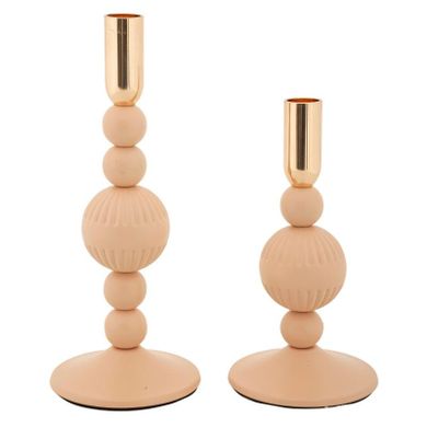 Mauro Ferretti, Aster, zestaw świeczników, różowy