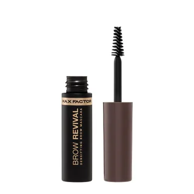 Max Factor, Brow Revival Mascara, zagęszczający tusz do brwi nr 005, Black Brown, 4.5 ml