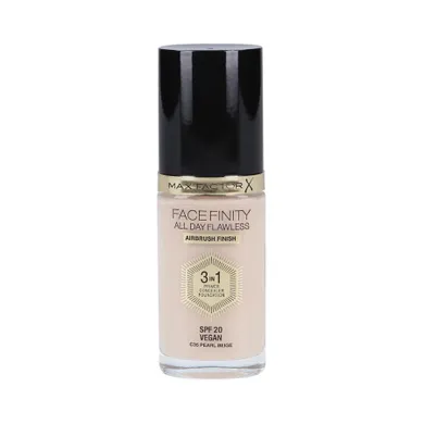 Max Factor, Facefinity All Day Flawless 3W1, podkład do twarzy SPF20, 35 Pearl Beige, 30 ml