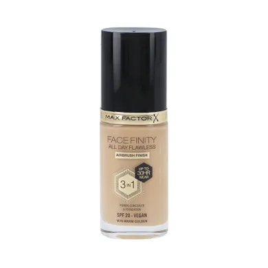 Max Factor, Facefinity All Day Flawless, podkład do twarzy SPF 20 3w1 30H, W76 Warm Golden, 30 ml