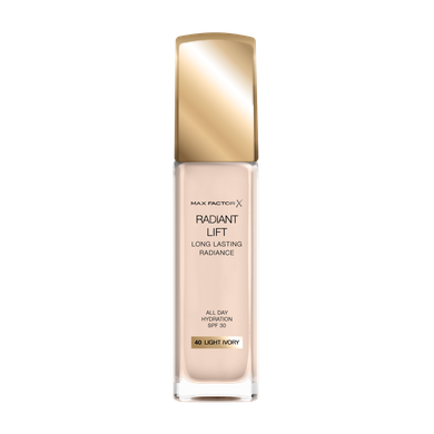 Max Factor, Radiant Lift, podkład, 40 Light Ivory