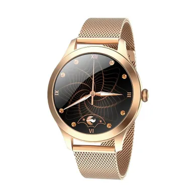 Maxcom, Fit FW42, smartwatch, złoty