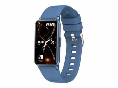 Maxcom, Fit FW53 Nitro 2, smartwatch, niebieski