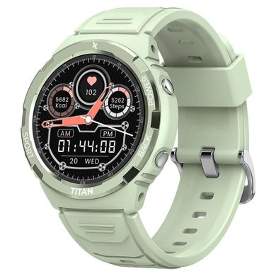 Maxcom, FW100 Titan Valkiria, smartwatch, mietowy